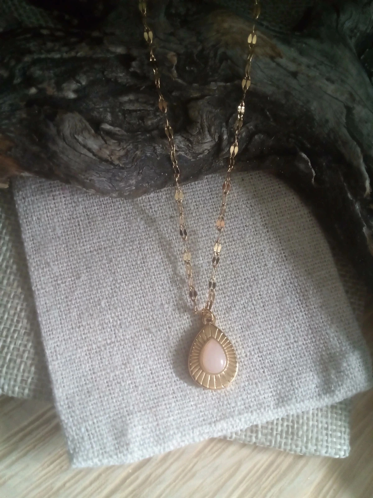 Colar de quartzo rosa – photo 3